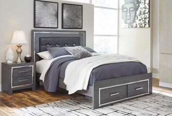 ASHLEY FURNITURE B214B12 Lodanna Queen Panel Bed With 2 Storage Drawers