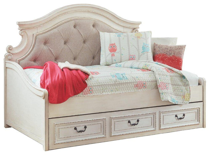 ASHLEY FURNITURE B743B15 Realyn Twin Daybed With 1 Large Storage Drawer