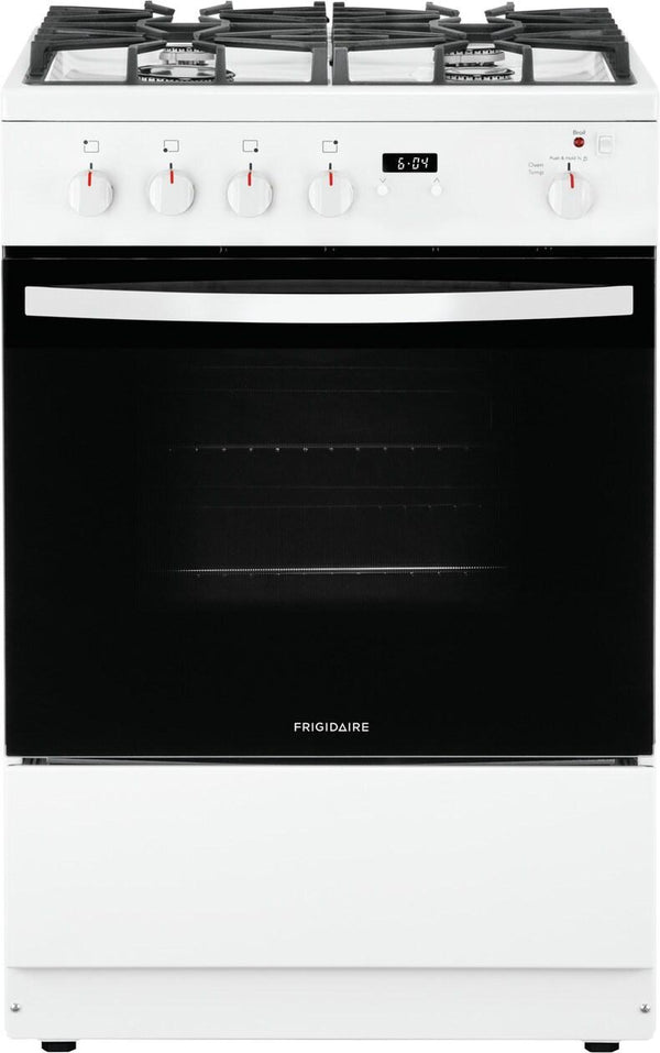 FRIGIDAIRE FFGH2422UW 24" Front Control Freestanding Gas Range