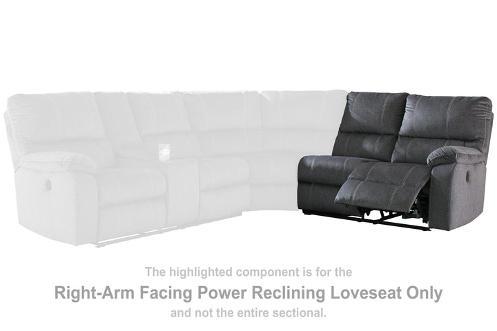 ASHLEY FURNITURE 5720175 Urbino Right-arm Facing Power Reclining Loveseat