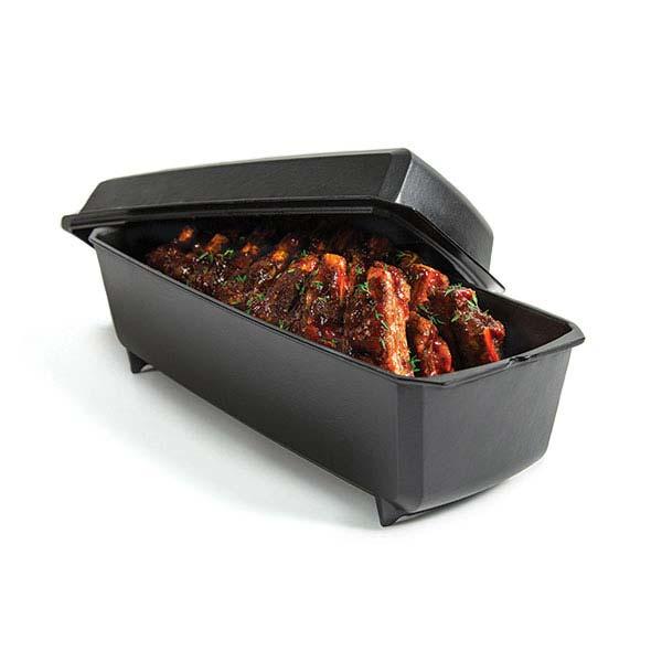 BROIL KING 69615 CAST IRON RIB ROASTER