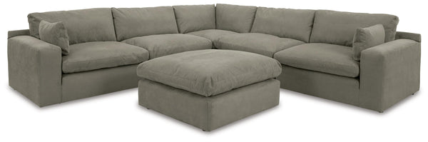 ASHLEY FURNITURE PKG013009 5-piece Sectional With Ottoman