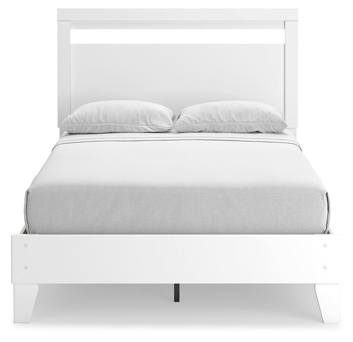 ASHLEY FURNITURE EB3477B1 Flannia Full Panel Platform Bed