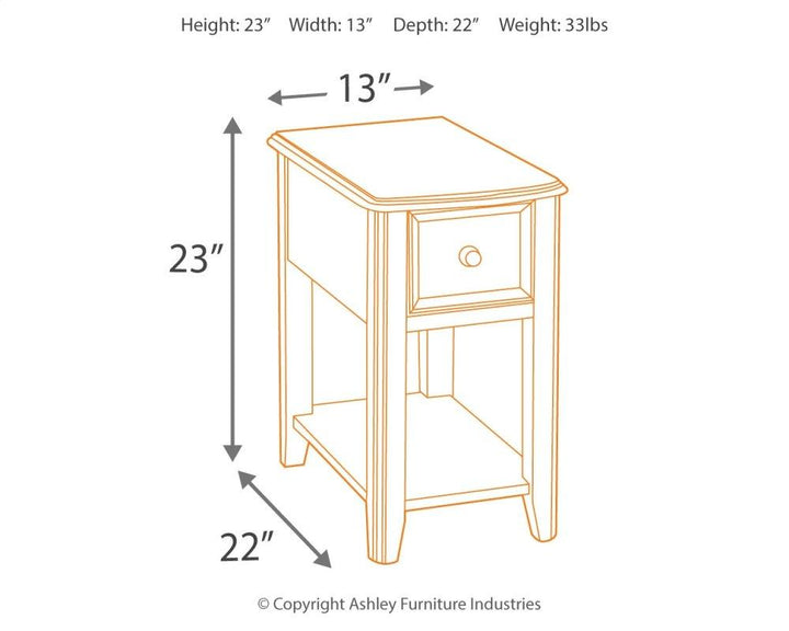 ASHLEY FURNITURE PKG008422 2 End Tables
