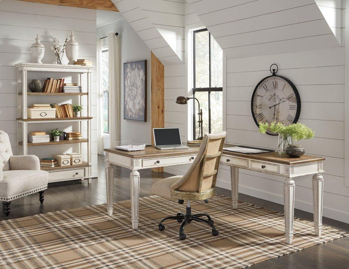ASHLEY FURNITURE H743H1 Realyn 2-piece Home Office Desk