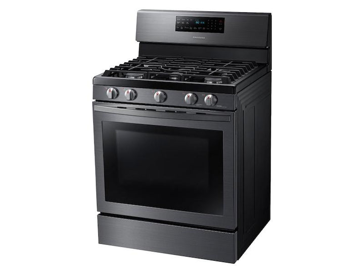 SAMSUNG NX58R5601SG 5.8 cu. ft. Freestanding Gas Range with Convection in Black Stainless Steel