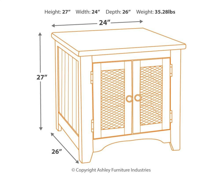 ASHLEY FURNITURE PKG007196 Coffee Table With 2 End Tables