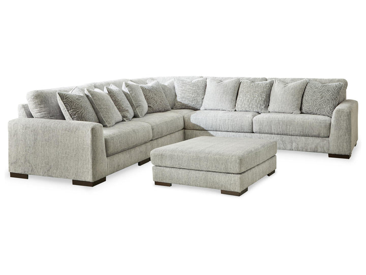 ASHLEY FURNITURE PKG013003 5-piece Sectional With Ottoman