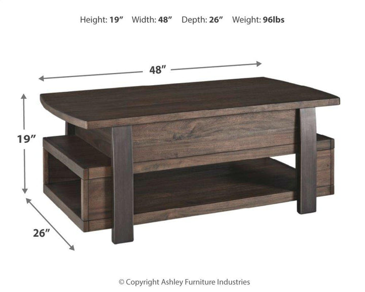 ASHLEY FURNITURE PKG007154 Coffee Table With 2 End Tables