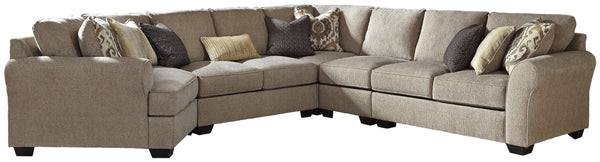 ASHLEY FURNITURE 39122S10 Pantomine 5-piece Sectional With Cuddler