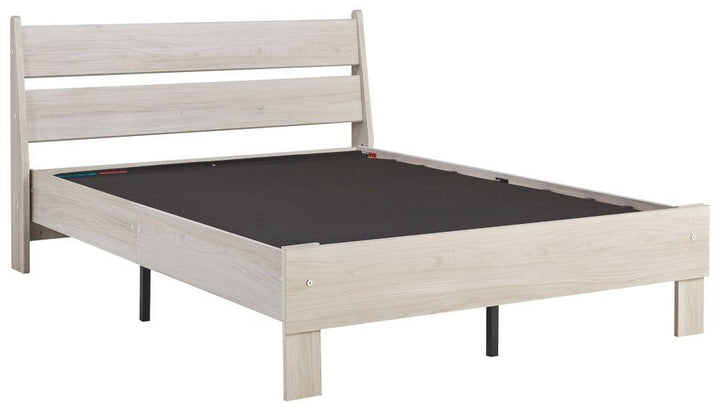 ASHLEY FURNITURE PKG009036 Full Platform Bed With Dresser, Chest and 2 Nightstands