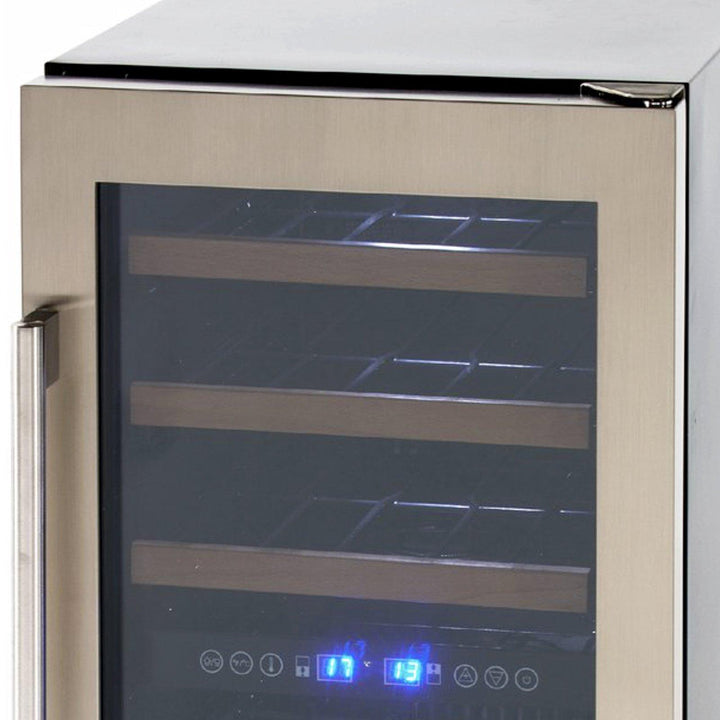 AVANTI WCF282E3SD 28 Bottle DESIGNER Series Dual-Zone Wine Cooler