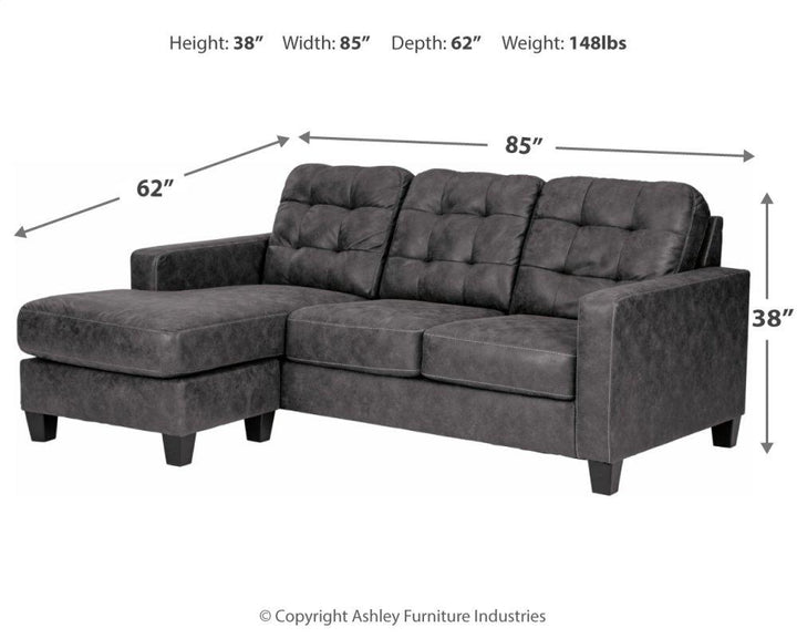 ASHLEY FURNITURE 9150118 Venaldi Sofa Chaise