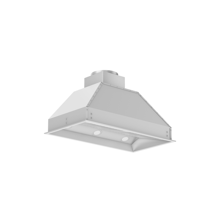 ZLINE KITCHEN AND BATH 69830434 ZLINE 34" Ducted Wall Mount Range Hood Insert in Outdoor Approved Stainless Steel Size: 34 Inch