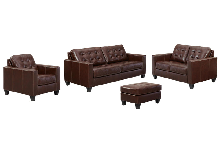 ASHLEY FURNITURE PKG007366 Sofa, Loveseat, Chair and Ottoman