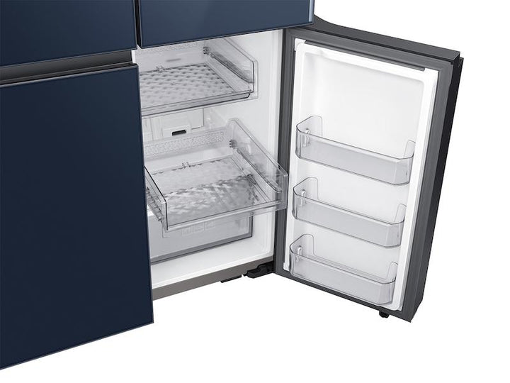 SAMSUNG RF23A967541 Bespoke Counter Depth 4-Door Flex TM Refrigerator 23 cu. ft. in Navy Glass