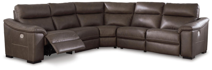 ASHLEY FURNITURE U26301S4 Salvatore 5-piece Power Reclining Sectional