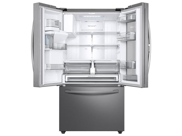 SAMSUNG RF28R6301SR 28 cu. ft. 3-Door French Door, Full Depth Refrigerator with Food Showcase in Stainless Steel