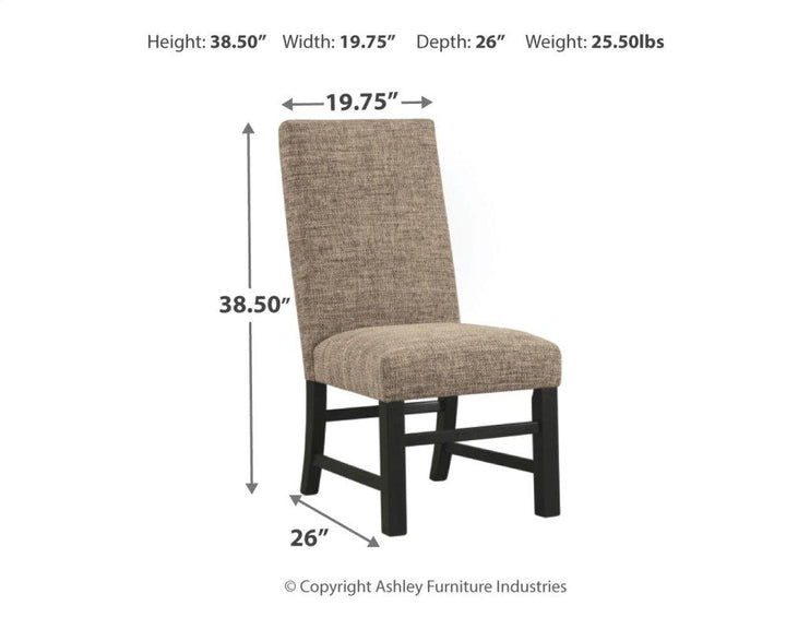 ASHLEY FURNITURE PKG000422 Dining Table and 6 Chairs