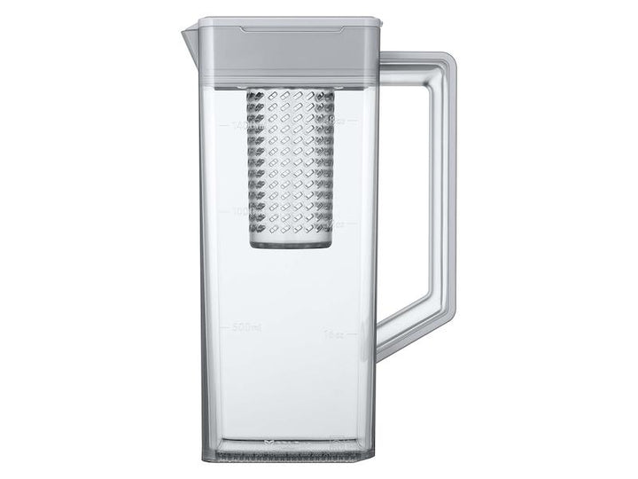 SAMSUNG RF23BB820012AA Bespoke 4-Door French Door Refrigerator 23 cu. ft. with AutoFill Water Pitcher in White Glass