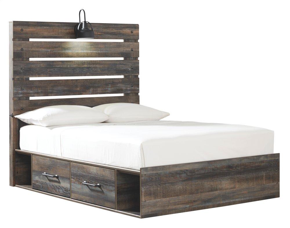 ASHLEY FURNITURE B211B12 Drystan Full Panel Bed With 4 Storage Drawers