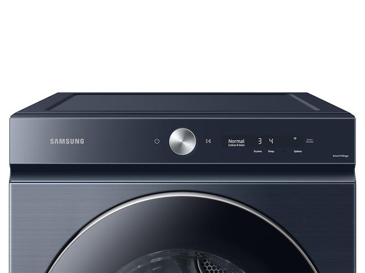 SAMSUNG DVG53BB8900DA3 Bespoke 7.6 cu. ft. Ultra Capacity Gas Dryer with AI Optimal Dry and Super Speed Dry in Brushed Navy