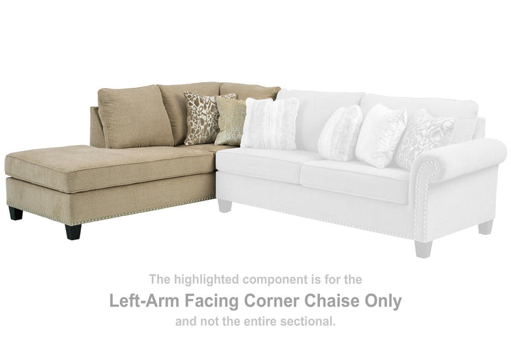 ASHLEY FURNITURE 4040116 Dovemont Left-arm Facing Corner Chaise
