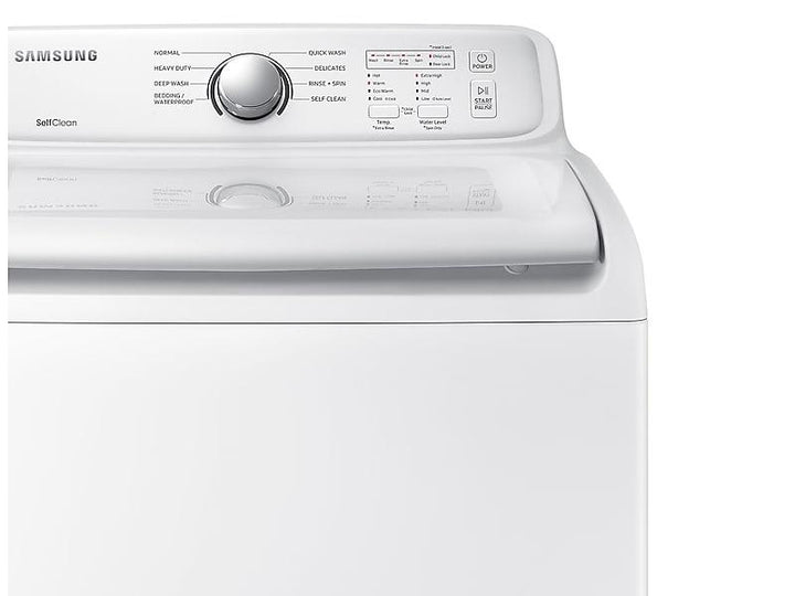 SAMSUNG WA45N3050AW 4.5 cu. ft. Top Load Washer with Self Clean in White