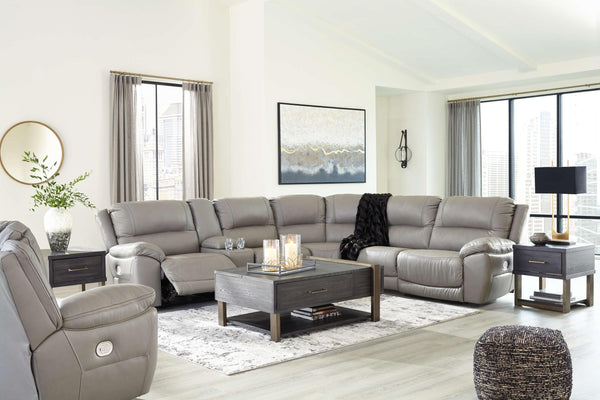 ASHLEY FURNITURE PKG011057 6-piece Sectional With Recliner