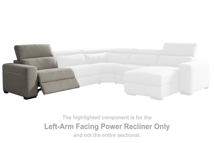 ASHLEY FURNITURE 7700558 Mabton Left-arm Facing Power Recliner