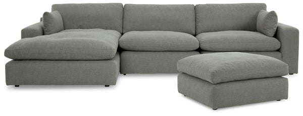 ASHLEY FURNITURE PKG012972 3-piece Sectional With Ottoman