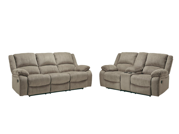 ASHLEY FURNITURE 76505U1 Draycoll Reclining Sofa and Loveseat