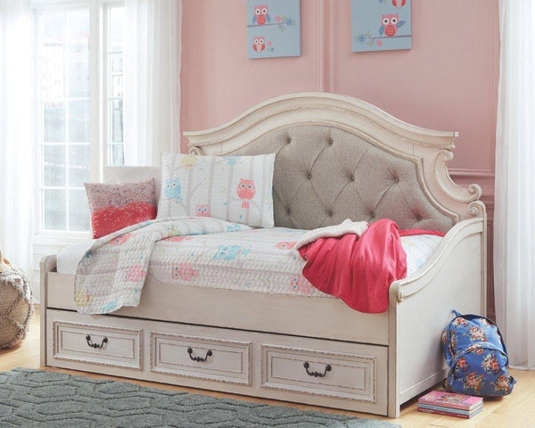 ASHLEY FURNITURE B743B15 Realyn Twin Daybed With 1 Large Storage Drawer
