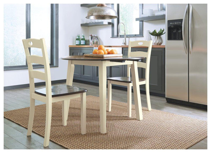 ASHLEY FURNITURE PKG000098 Dining Table and 2 Chairs