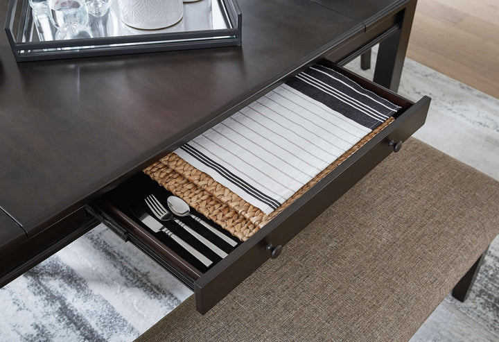 ASHLEY FURNITURE PKG013927 Dining Table and 4 Chairs