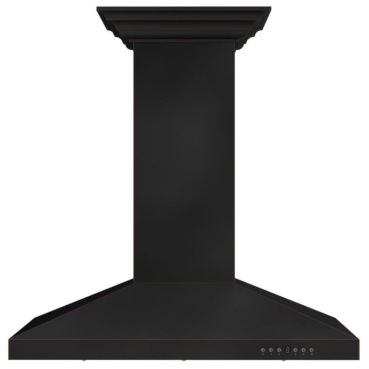 ZLINE KITCHEN AND BATH 8KL3IB36 ZLINE 36" Designer Series Oil-Rubbed Bronze Island Mount Range Hood