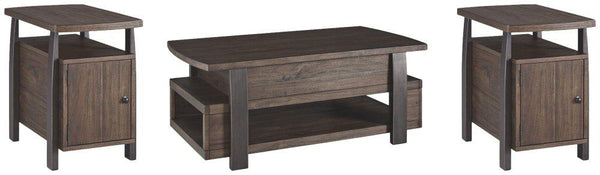 ASHLEY FURNITURE PKG008567 Coffee Table With 2 End Tables