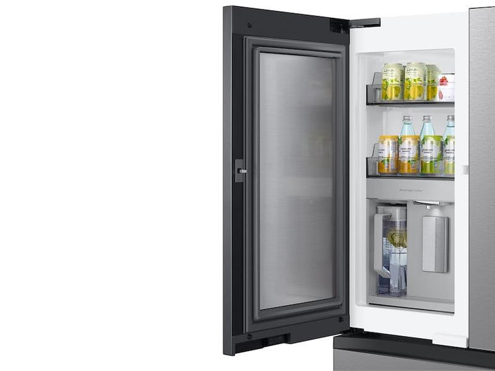 SAMSUNG RF29BB8600QLAA Bespoke 4-Door French Door Refrigerator 29 cu. ft. with Beverage Center TM in Stainless Steel