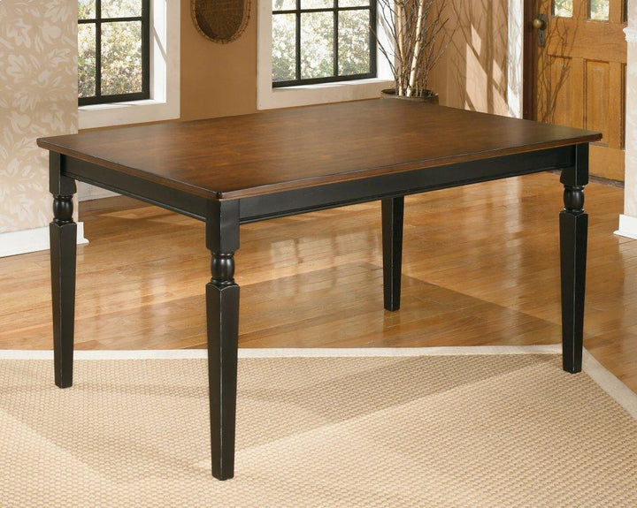 ASHLEY FURNITURE PKG002045 Dining Table and 2 Chairs and 2 Benches