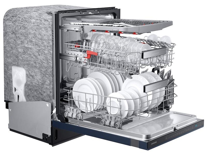 SAMSUNG DW80R9950QN Bespoke Smart 39dBA Dishwasher with Linear Wash in Fingerprint Resistant Navy Steel