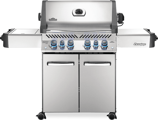 NAPOLEON BBQ P500RSIBNSS3 Prestige 500 RSIB with Infrared Side and Rear Burners , Stainless Steel , Natural Gas