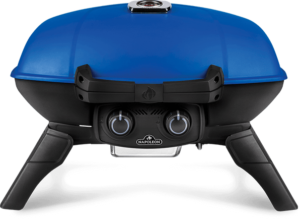 NAPOLEON BBQ TQ285BL1 TravelQ 285 Portable Gas Grill , Blue , Propane