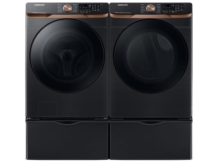 SAMSUNG DVG50BG8300VA3 7.5 cu. ft. Smart Gas Dryer with Steam Sanitize+ and Sensor Dry in Brushed Black