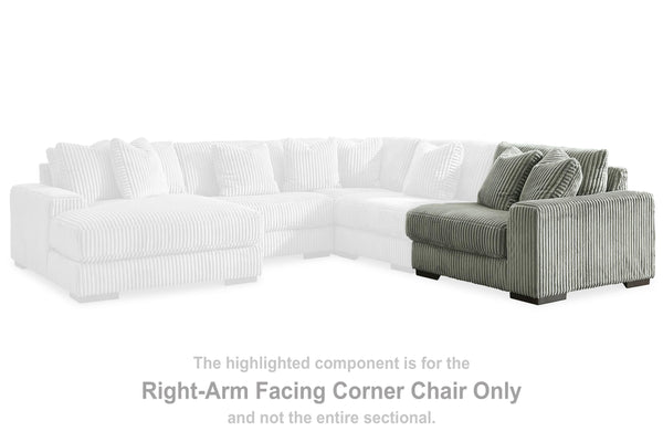 ASHLEY FURNITURE 2110565 Lindyn Right-arm Facing Corner Chair
