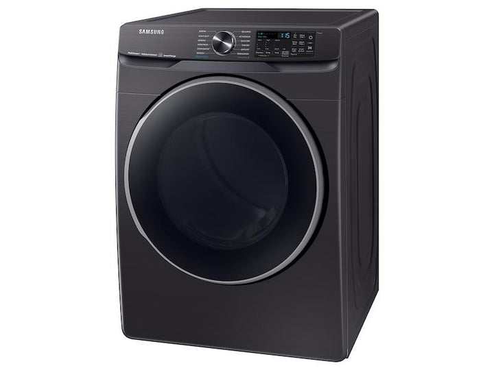 SAMSUNG DVE50A8500V 7.5 cu. ft. Smart Electric Dryer with Steam Sanitize+ in Brushed Black