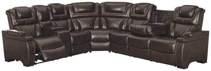 ASHLEY FURNITURE 75407S1 Warnerton 3-piece Power Reclining Sectional