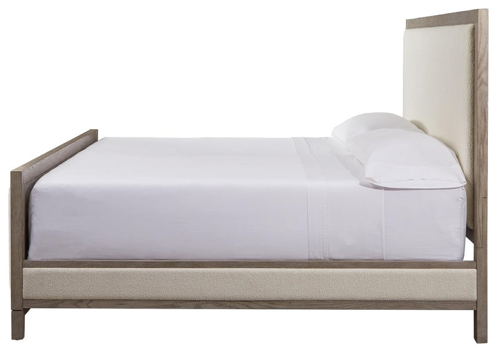 ASHLEY FURNITURE B983B2 Chrestner Queen Upholstered Panel Bed