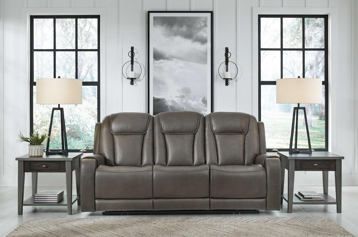 ASHLEY FURNITURE 1180815 Card Player Power Reclining Sofa