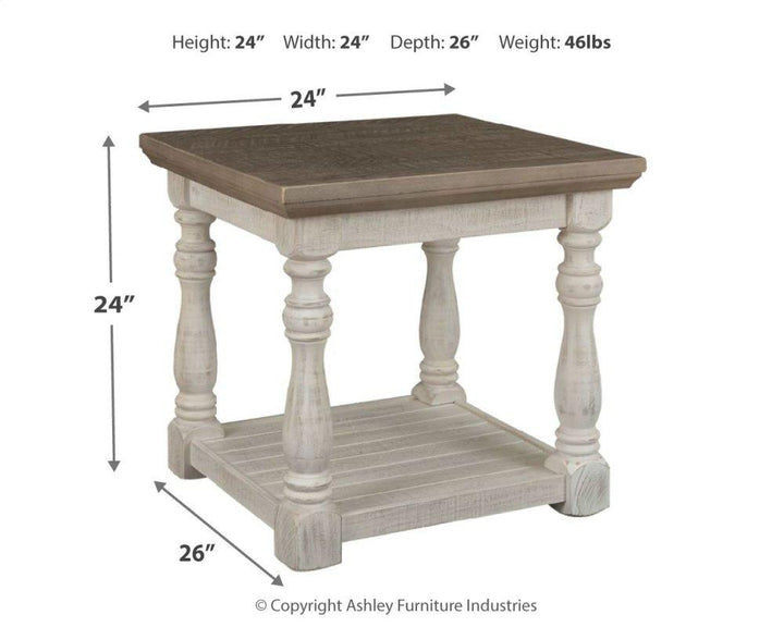 ASHLEY FURNITURE PKG008553 2 End Tables