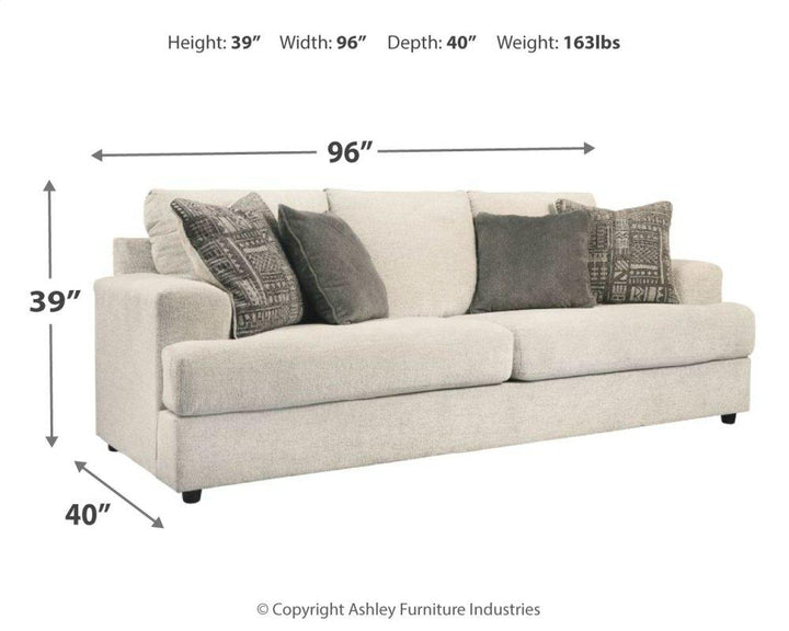 ASHLEY FURNITURE PKG007403 Sofa, Loveseat, Chair and Ottoman